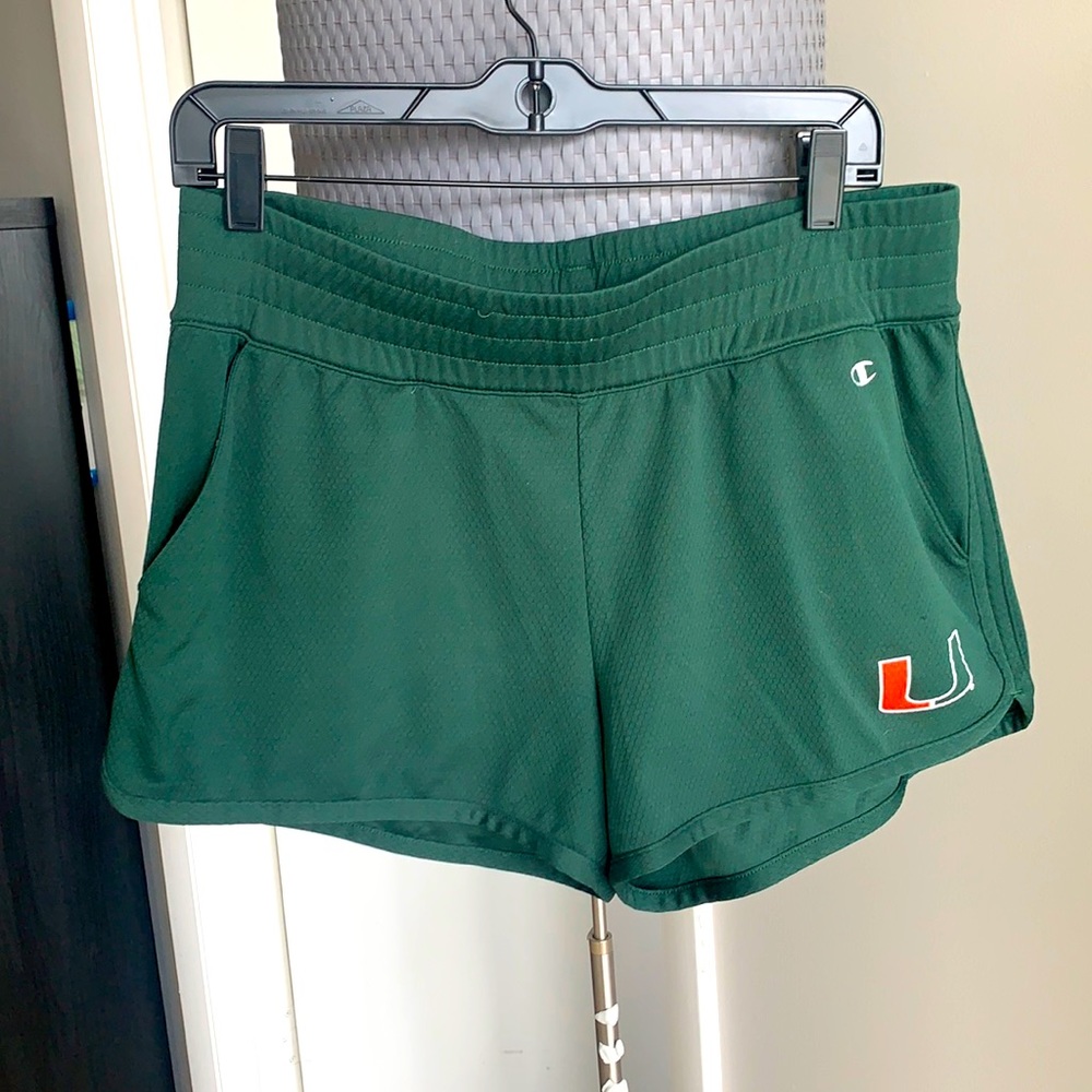 UM Miami shorts